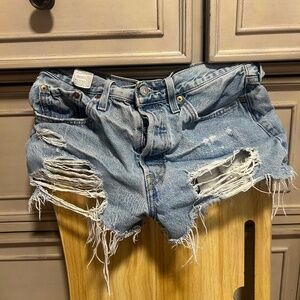 Jean shorts